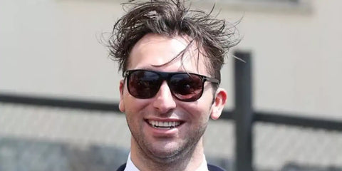 Australian swimmer Ian Thorpe was seen wearing black Tom Ford Frances TF1081-N 01D Polarised sunglasses