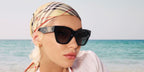 Model and celebrity Iris Law was seen wearing black Burberry BE4489U 3001/87 sunglasses with grey gradient lenses in the Burberry Eyewear Spring/Summer 2026 campaign.