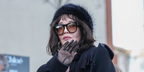 Isabelle Adjani was seen wearing dark tortoiseshell Chloe CH0149S 002 sunglasses with brown gradient lenses to attend the Chloé Fall/Winter 2025 fashion show during Paris Fashion Week