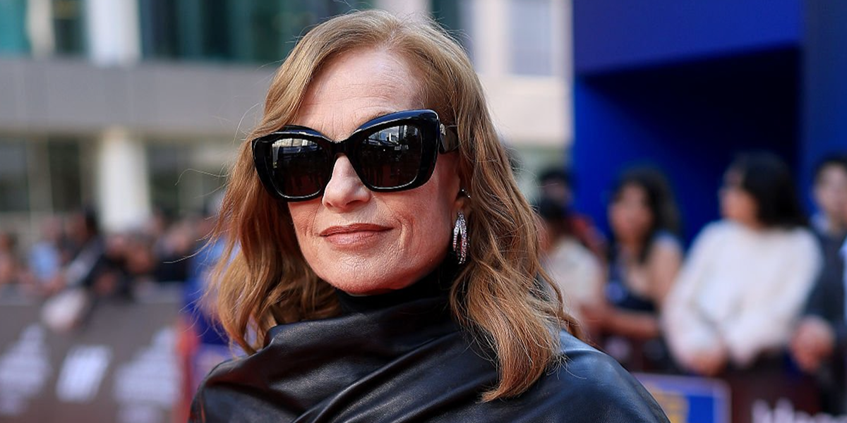 Isabelle Huppert was seen wearing Balenciaga BB0503S 001 Diva Butterfly sunglasses at the Toronto International Film Festival 2026