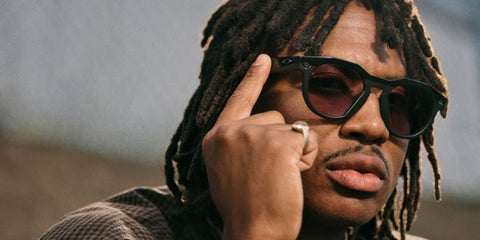 American professional skateboarder Ishod Wair was seen wearing black Oakley Meta Hstn OW8002 02 Transitions Smart Glasses in the Oakley Meta video campaign on YouTube, June 2025. Shop online now on Pretavoir