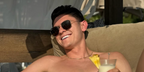 Mexican footballer Israel Reyes was seen wearing gold Ray-Ban Hexagonal RB 3548N 001/58 Polarised sunglasses in his Instagram post, June 2024. Shop online now on Pretavoir