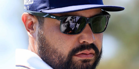 American professional golfer J.J. Spaun was seen wearing black Oakley Portal X OO9460 06 Prizm Polarised sunglasses. Shop online now on Pretavoir