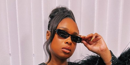 Saint Laurent Sun SL 557 Shade 001 - As Seen On Hailey Bieber & Rihanna