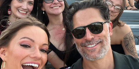 Joe Manganiello is seen wearing Persol 9649S 95/31 sunglasses in his Instagram post