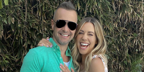 Actor, singer, and songwriter Joey Lawrence was seen wearing black Ray-Ban New Aviator RB 3625 002/B sunglasses in his Instagram post, July 2021. Shop online now on Pretavoir