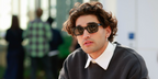 Australian actor and model Josh Heuston was seen wearing black Persol 3272S 95/48 Polarised sunglasses at the Australian Fashion Week 2023 in Sydney. Shop online now on Pretavoir