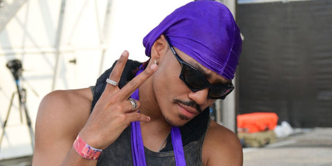 Josh Levi was seen wearing black Balenciaga BB0229S 001 sunglasses at the TwoGether Land in Dallas, Texas, May 2024.