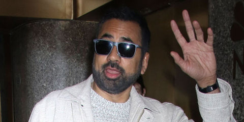 Actor Kal Penn was seen wearing Maui Jim One Way H875-10 sunglasses in New York City, March 2025. Shop online now on Pretavoir