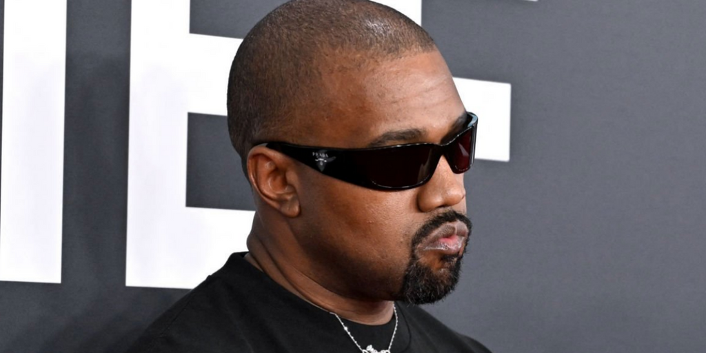 Kanye West Ye Wears Prada PR A14S 1AB5S0 Black Wraparound Sunglasses kanye-west-ye-wears-prada-pr-a14s-1ab5s0-black-wraparound-sunglasses