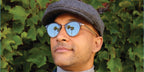 Actor and comedian Keegan-Michael Key was seen wearing grey and transparent Oliver Peoples OP-505 OV5184S 1436/39 sunglasses with mirrored lenses in a The Title magazine feature.