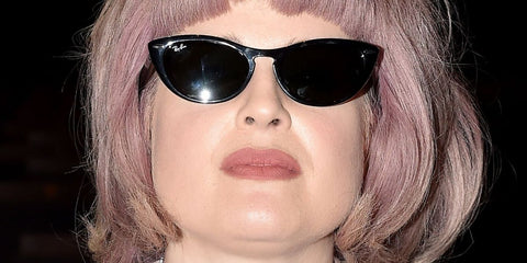 Television personality Kelly Osbourne was seen wearing black Ray-Ban Nina RB 4314N 601/31cat eye sunglasses at the Tatras menswear Spring/Summer 2020 fashion show during Paris Men's Fashion Week. Shop online now on Pretavoir