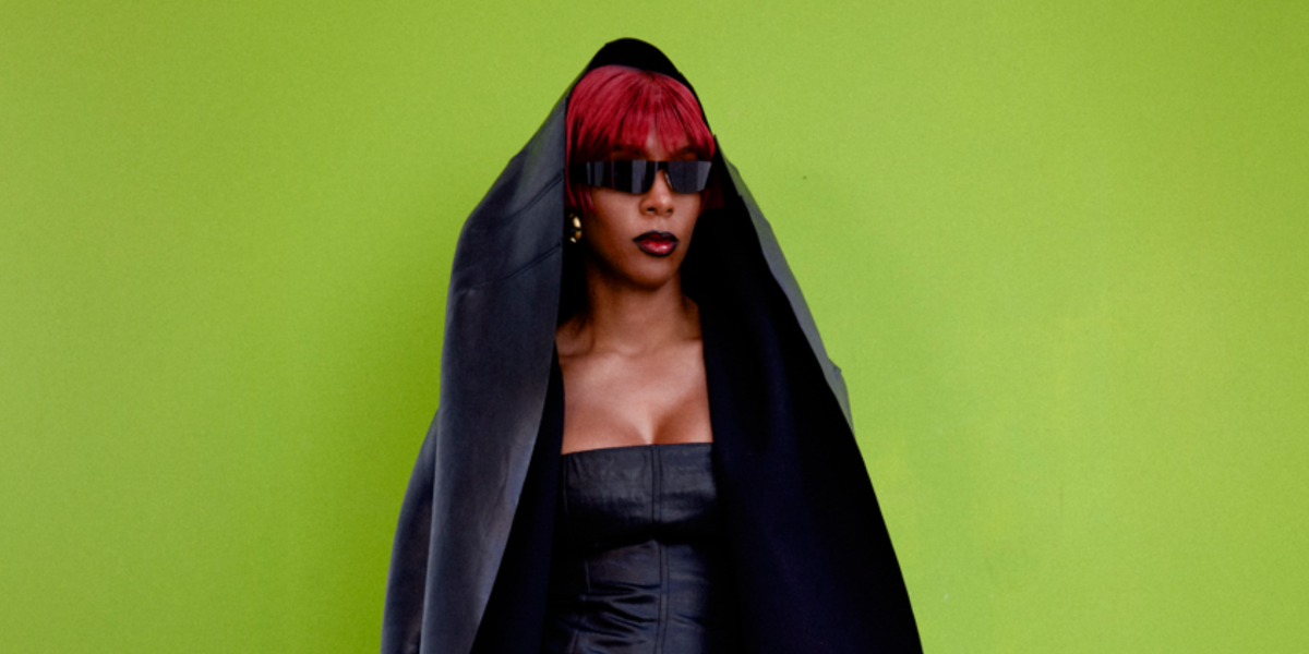 Kelly Rowland was seen wearing Balenciaga BB0041S 001 shield sunglasses in the cover story editorial of Numero Netherlands