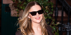 Singer Kelsea Ballerini was seen wearing black Saint Laurent Sun SL 276 Mica 001 cat eye sunglasses in New York City, March 2026.