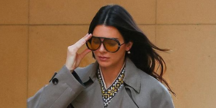 Bottega Veneta BV1273S 003 Drop Aviator - As Seen On Kendall Jenner