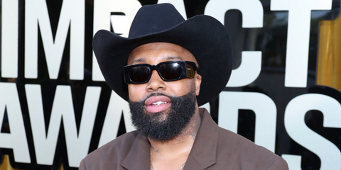 Singer-songwriter Kenyon Dixon was seen wearing black Saint Laurent Sun SL 654 001 sunglasses at the 5th Annual Hollywood Unlocked Impact Awards in Beverly Hills, June 2025. Shop online now on Pretavoir