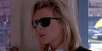 Kim Basinger was seen wearing black vintage Ray-Ban Bausch & Lomb similar to Ray-Ban RB 4181 601 sunglasses in 1993 movie The Real McCoy. Shop online now on Pretavoir