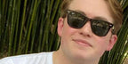 Kit Connor was seen wearing the iconic Ray-Ban Wayfarer 2140 901 Black sunglasses