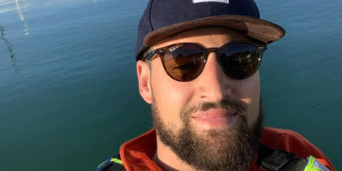 Basketball player Klay Thompson was seen wearing tortoiseshell Ray-Ban RB 4305 710/83 Polarised round sunglasses in his Instagram post, January 2024.