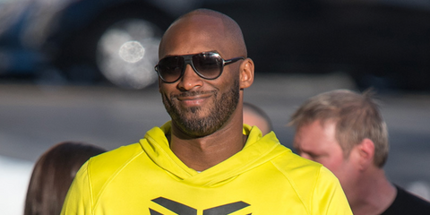 Legendary and iconic basketball player Kobe Bryant was seen wearing an older version of black Tom Ford Dimitry TF0334 02W sunglasses. Shop online now on Pretavoir