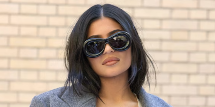 Kylie Jenner LOEWE fashion show 2023 sunglasses