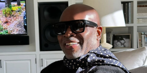 Producer and record executive L.A. Reid was seen wearing black Tom Ford Fausto TF711 01A sunglasses in his Instagram post, January 2024. Shop online now on Pretavoir