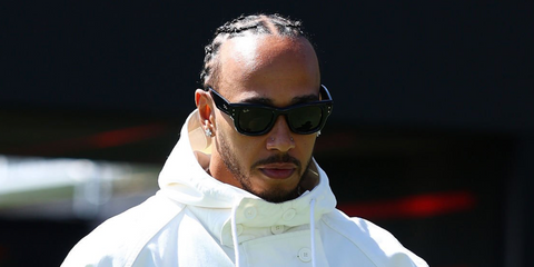 Lewis Hamilton was seen wearing black Ray-Ban Wayfarer Puffer RB 4940 601/87 sunglasses at the F1 Canadian Grand Prix 2026.