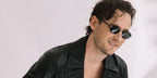 Lewis Pullman was seen wearing black Persol Ida 1018S 1078/31 round sunglasses in a Numero Netherlands feature, April 2025