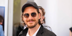 Italian actor Luca Marinelli was seen wearing Giorgio Armani AR6068 300187 sunglasses at the Cannes Film Festival 2022.