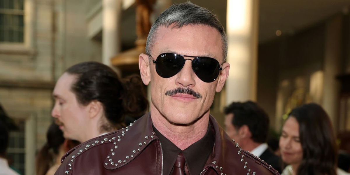 Luke Evans was seen wearing black Ray-Ban Aviator Max RB 3925 002/48 Polarised sunglasses at the Met Gala 2026.