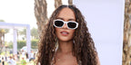 Actress Madison Pettis was seen wearing white Versace 4361 401/87 sunglasses at the Coachella Music Festival 2024. Shop online now on Pretavoir