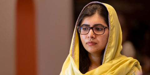 Activist and Novel Peace Prize laureate Malala Yousafzai was seen wearing Ray-Ban RB 5228 8119 optical glasses. Shop online now on Pretavoir