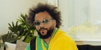 Brazilian former footballer Marcelo Vieira was seen wearing ruthenium Balenciaga BB0229S 002 sunglasses in his Instagram post, June 2026.