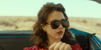 Actress Margaret Qualley was seen wearing tortoiseshell Persol 0649 24/31 sunglasses in 2025 dark comedy Honey Don't
