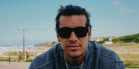 Spanish actor Mario Casas was seen wearing black Dsquared2 Icon 0021/S 8079O sunglasses in his Instagram post, August 2025. Shop online now on Pretavoir