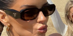 Prada PR 17WS 2AU8C1 - As Seen On Khloe Kardashian & Pooja Hegde
