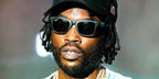 Meek Mill was seen wearing matte black Ray-Ban Meta Wayfarer RW4006 601S/T3 Polarised Smart Glasses 