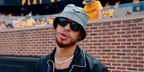 Basketball player Michael Porter Jr. was seen wearing ASAP Rocky Blacked Out Collection Ray-Ban Mega Wayfarer RB 0840S 6826/J5 sunglasses in his YouTube vlog, September 2025.