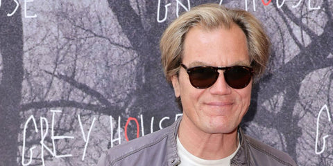 Actor Michael Shannon was seen wearing tortoiseshell Persol 0714 Folding 24/57 sunglasses with brown Polarised lenses at  the "Grey House" Broadway opening night in New York City, May 2023