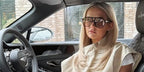 Saint Laurent Sun SL 596 Dune 003 - As Seen On Bruno Mars & Molly Mae Hague