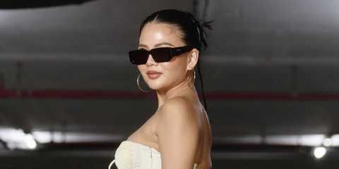 Thai businesswoman and talent manager Nichapat Suphap was seen wearing black Prada PR 06YS 16K2K1 sunglasses in her Instagram post, August 2025. Shop online now on Pretavoir