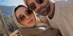 Russian=American actress Olesya Rulin was seen wearing an oversized Ray-Ban Aviator 3025 001/51 Gold/Light Brown Gradient sunglasses in her Instagram post, January 2025. Shop online now on Pretavoir
