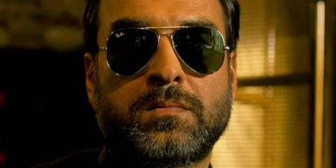 Bollywood actor Pankaj Tripathi was seen wearing the iconic Ray-Ban Aviator RB 3025 181 sunglasses. Shop online now on Pretavoir