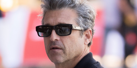 Patrick Dempsey was seen wearing black Tag Heuer Golden Age Bold TH40061I 01A sunglasses at the F1 Monaco Grand Prix 2026.