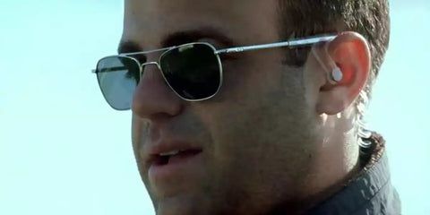 Actor Paul Adelstein was seen wearing American Optical Original Pilot C2 BT CL GYN Silver in Prison Break