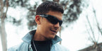 Paulo Dybala was seen wearing black Balenciaga BB0318S 001 wraparound sunglasses in his Instagram post