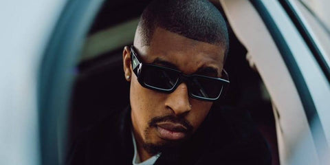 French footballer Presnel Kimpembe was seen wearing black and white Prada PR 06YS 09Q5S0 sunglasses in his Facebook profile picture. Shop online now on Pretavoir