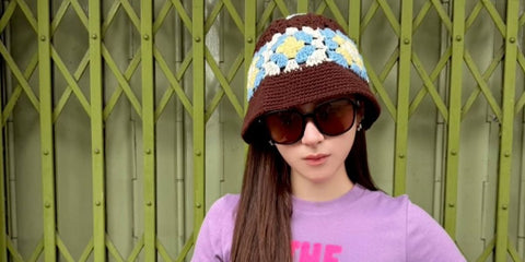 Thai actress Prim Chanikarn Tangkabodee was seen wearing black Miu Miu MU B01S 16K90Q sunglasses with brown lenses in her Instagram post, November 2025.