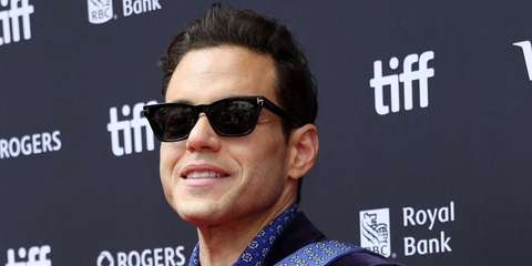 Rami Malek was seen wearing black Tom Ford Penn-02 TF1362 01A sunglasses at the Toronto International Film Festival 2026.