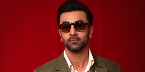 Ranbir Kapoor was seen wearing tortoiseshell Prada PR A16S 14O60F sunglasses with brown Photochromic lenses at The Red Sea International Film Festival 2024 in Jeddah, Saudi Arabia. Shop online now on Pretavoir
